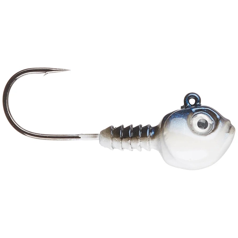 Dirty Jigs Tackle Guppy Head 1/0 tennessee shad 3/8oz