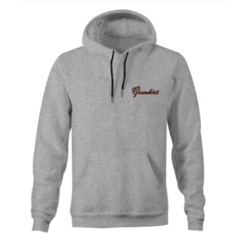 Grundens Displacement DWR Hoodie Medium Athletic Heather