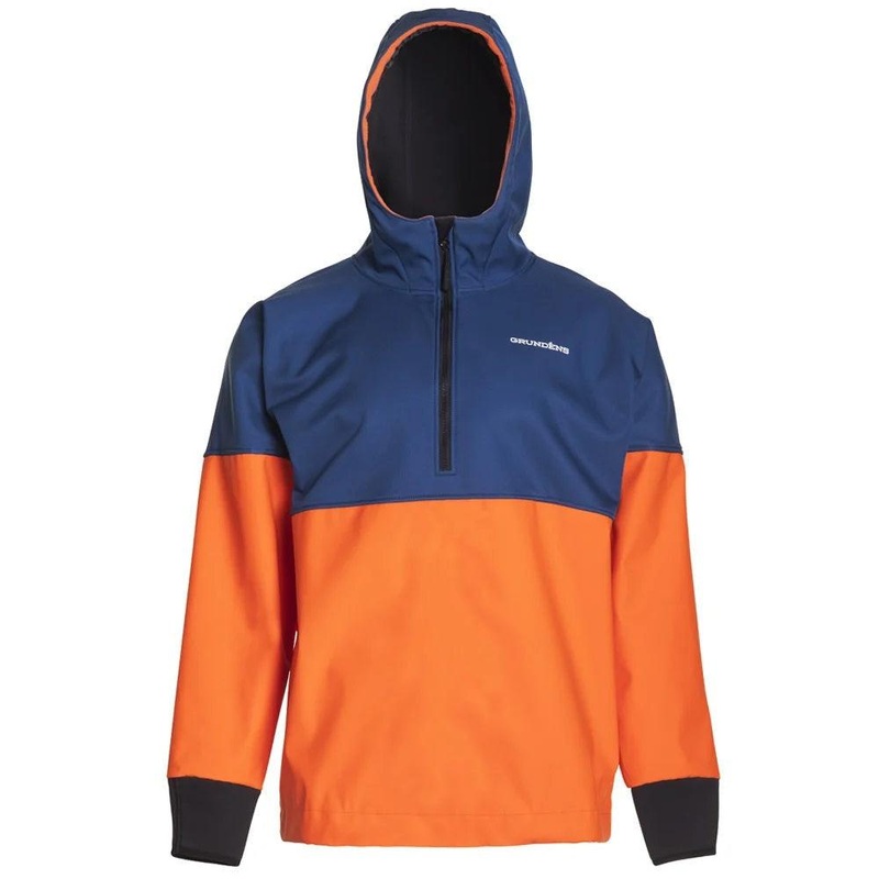 Grundens North Sea Anorak Jackets CLOSE-OUT Orange/Navy S