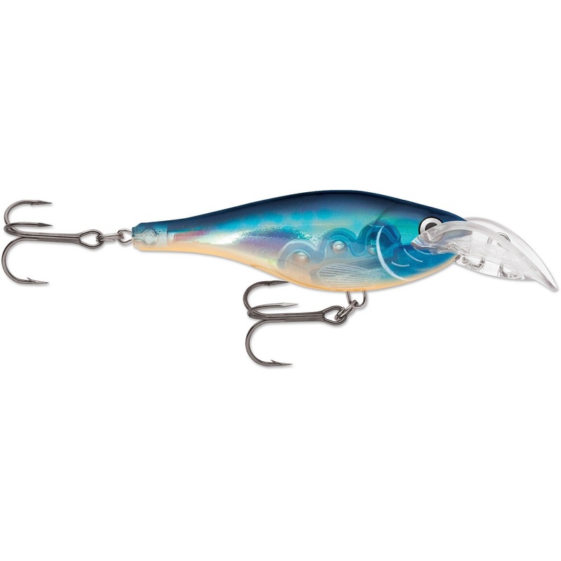 Rapala Scatter Rap Glass Shad 07 Deep Diving Crankbait Glass Black