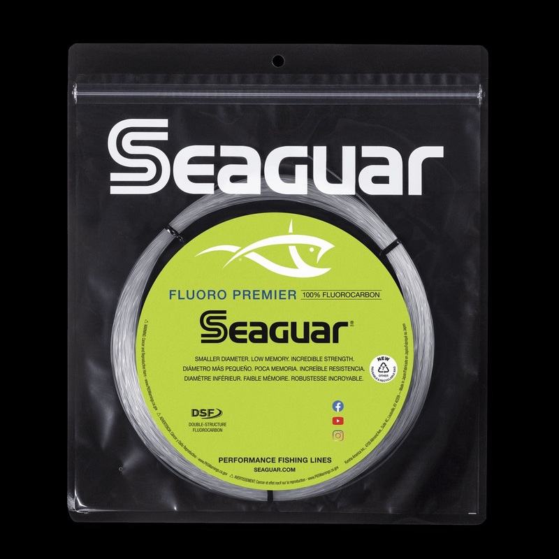 Seaguar Big Game Fluoro Premier Fluorocarbon Leader 100 lb / 50 yd