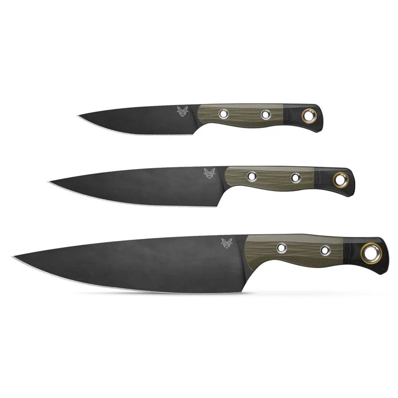 Benchmade Custom 3 Piece Kitchen Knife Set | 4000BK-01 4000BK-01 | Custom