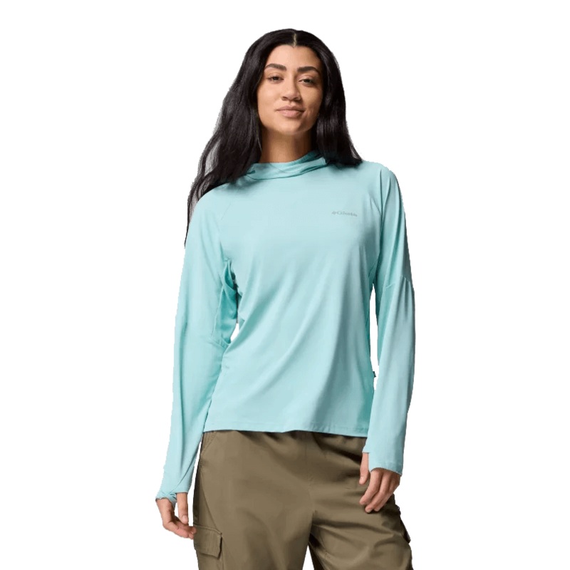 COLUMBIA WOMEN’S SKIEN VALLEY HOODIE – SPRAY SPRAY SM