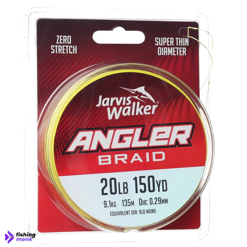 Jarvis Walker Angler Braid | 135mtr 0.19mm | 10lb | 135mtr