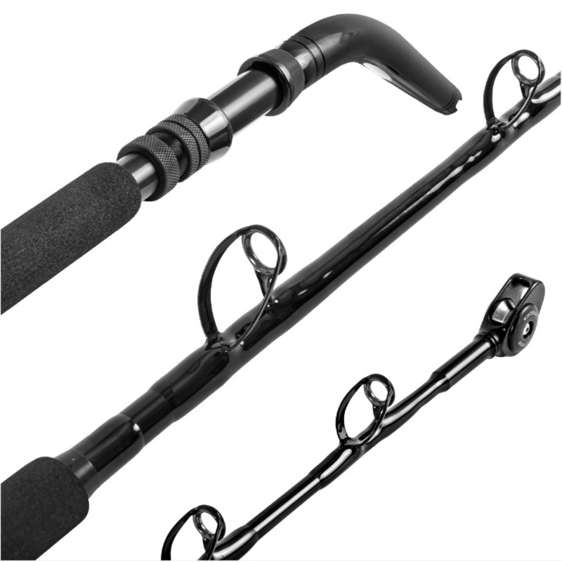 MagicTail Outfitters Bent Butt Full Roller Rod MTFR5080BB56