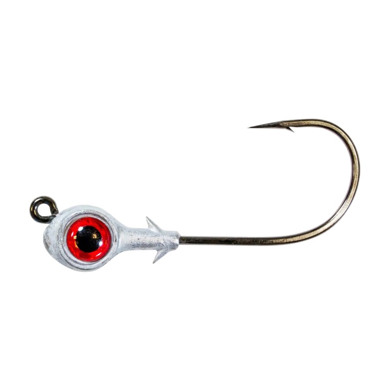Redfish Eye Jigheads Red 3/16 oz. (3-Pack)