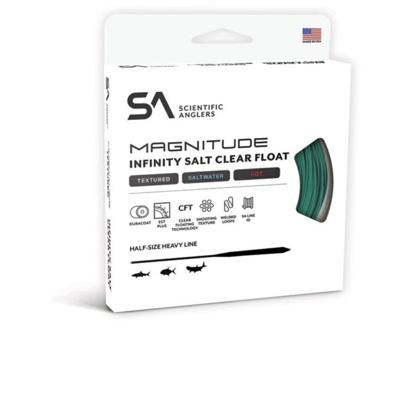 SA MAGNITUDE SMOOTH INFINITY SALT FULL CLEAR FLOAT WF-7-F CLEAR
