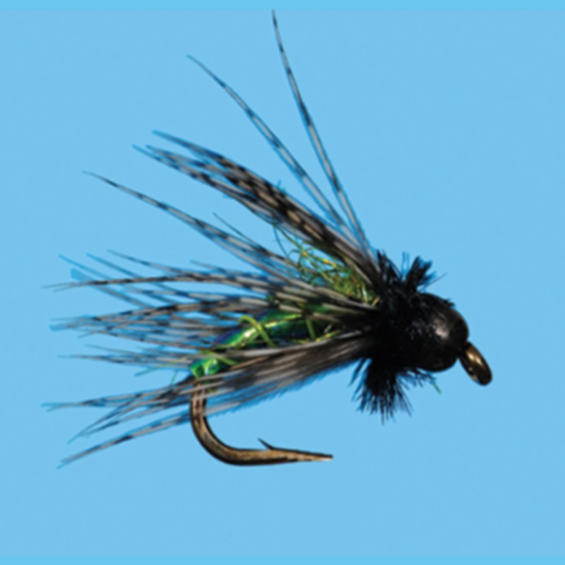 Solitude Tungsten G6 Caddis Olive 14
