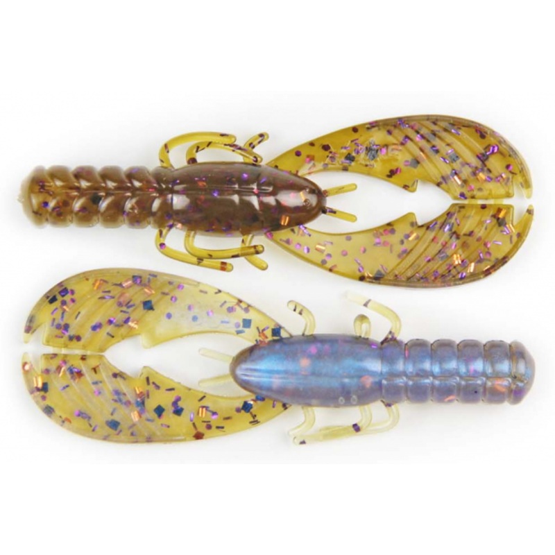 X-Zone 3.25″ Muscle Back Finesse Craw (8 Pk) 309