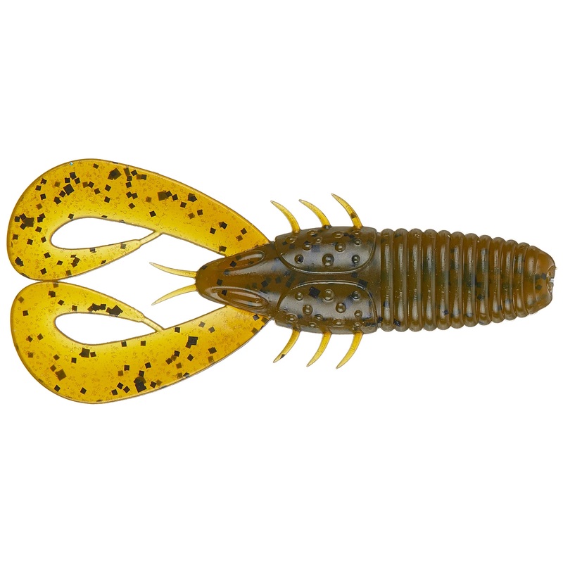 6th Sense Stroker Craw 3.3″ Green Pumpkin