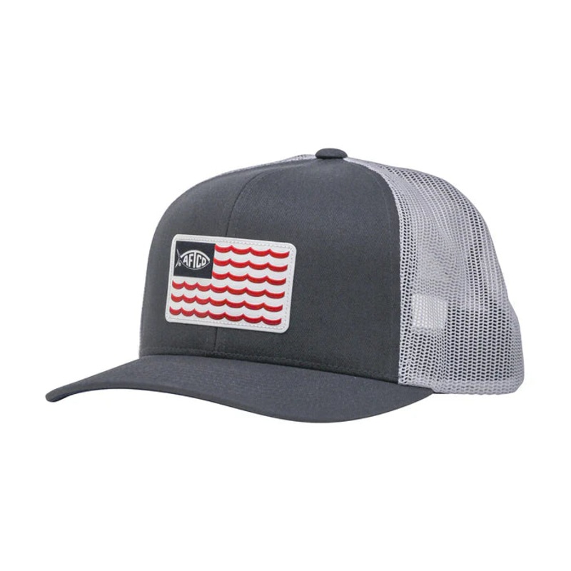 AFTCO CANTON TRUCKER HAT Charcoal