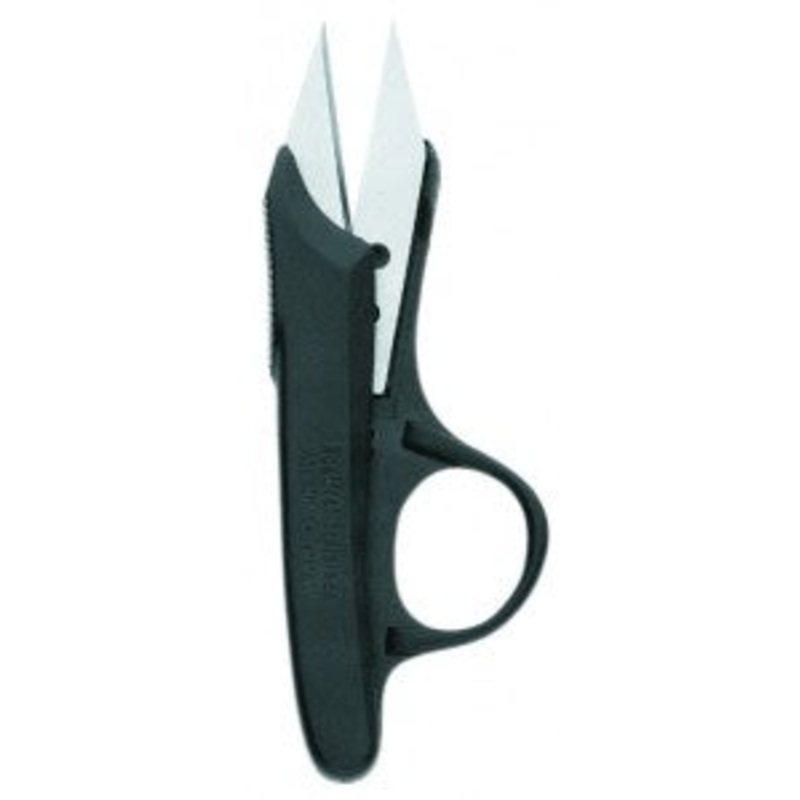 Dr. Slick Finishing Scissor 5″ Black Handles Straight  – Fly Tying