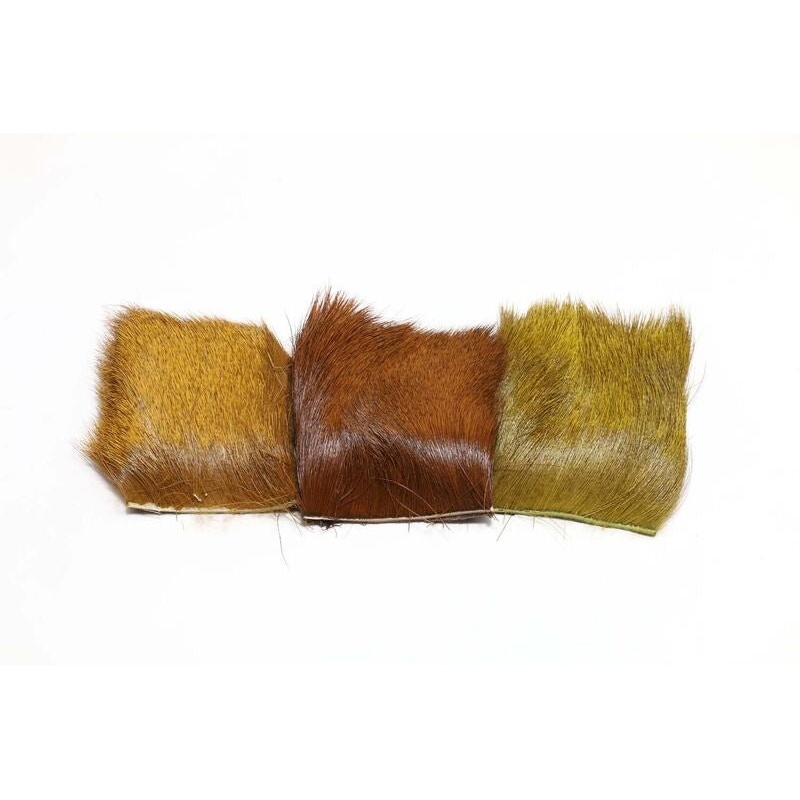 Hareline Dyed Elk Hair Green Drake