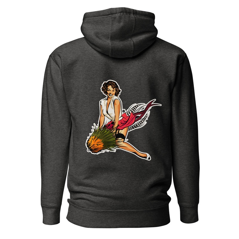 Musky Fool Penny Hoody Black S