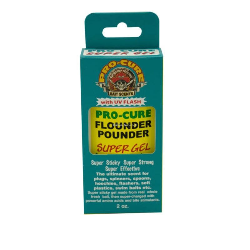 Pro-Cure Super Sticky Super Gel, 2oz Flounder