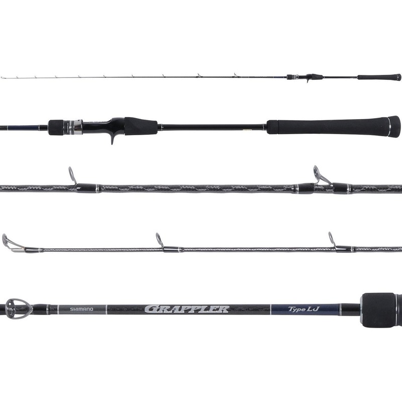 Shimano Grappler Type LJ Rods GRPLJC63M