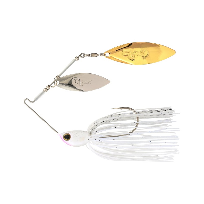 Shimano Swagy Spinnerbait Double Willow 3/8 oz Black Gold