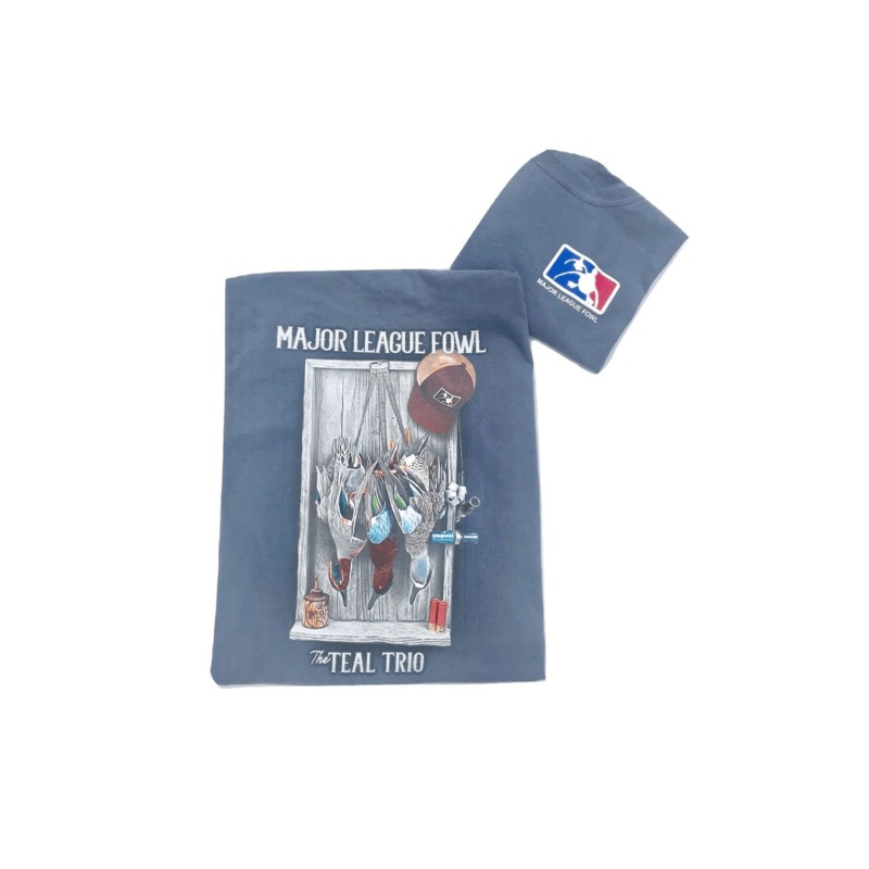 Teal Trio | Major League Fowl | T-shirt S
