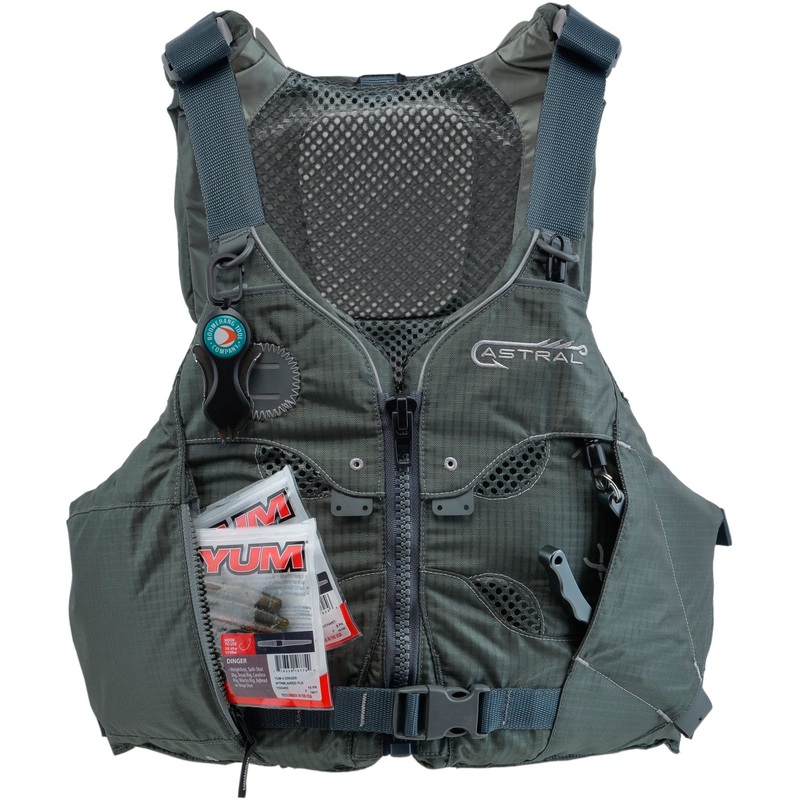 Astral V-Eight Fisher PFD Pebble Gray S/M