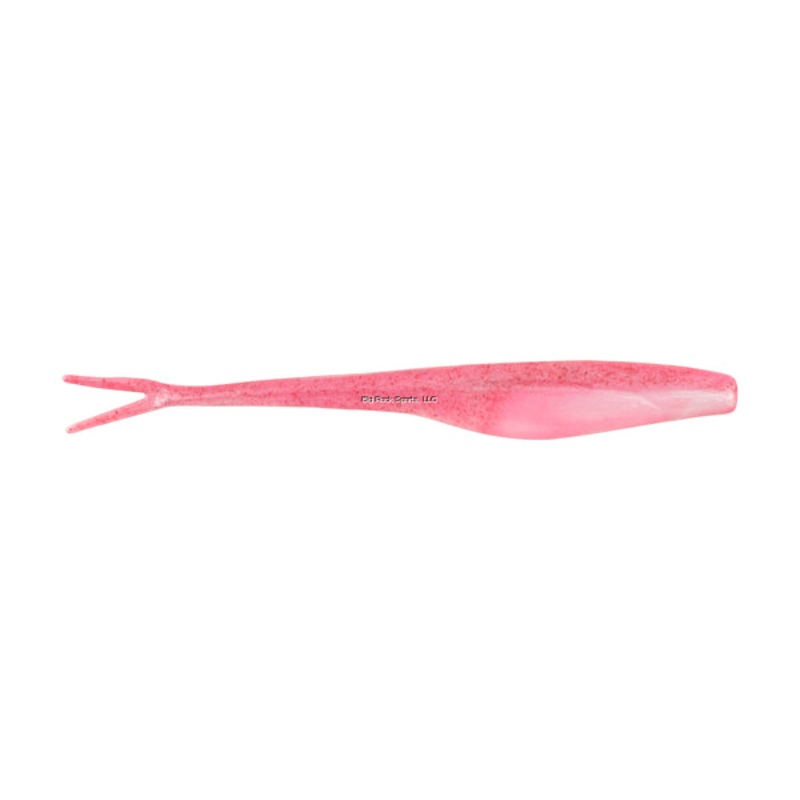 Berkley Gulp Alive Jerk Shad, Pint Tub Pink Shine 7″