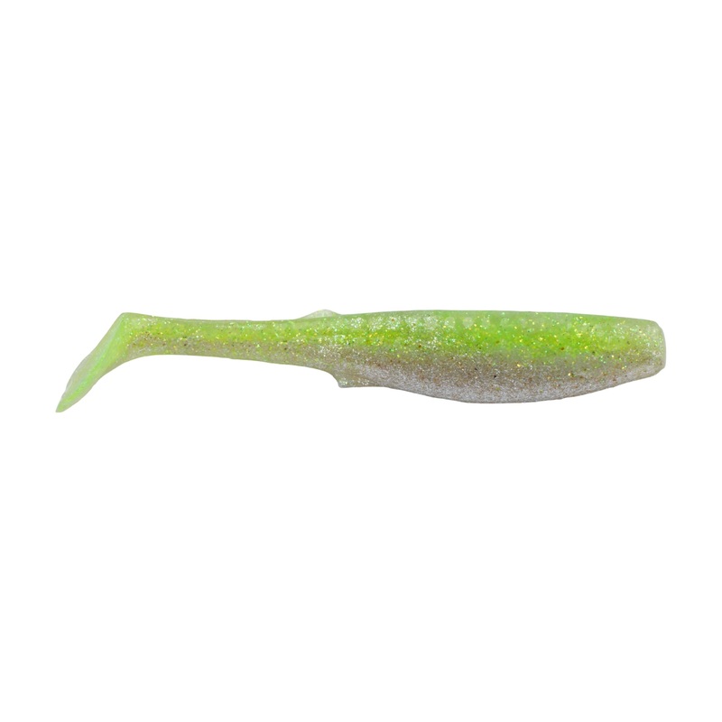 Berkley Gulp! Saltwater Paddleshad Soft Bait Key Lime 3″