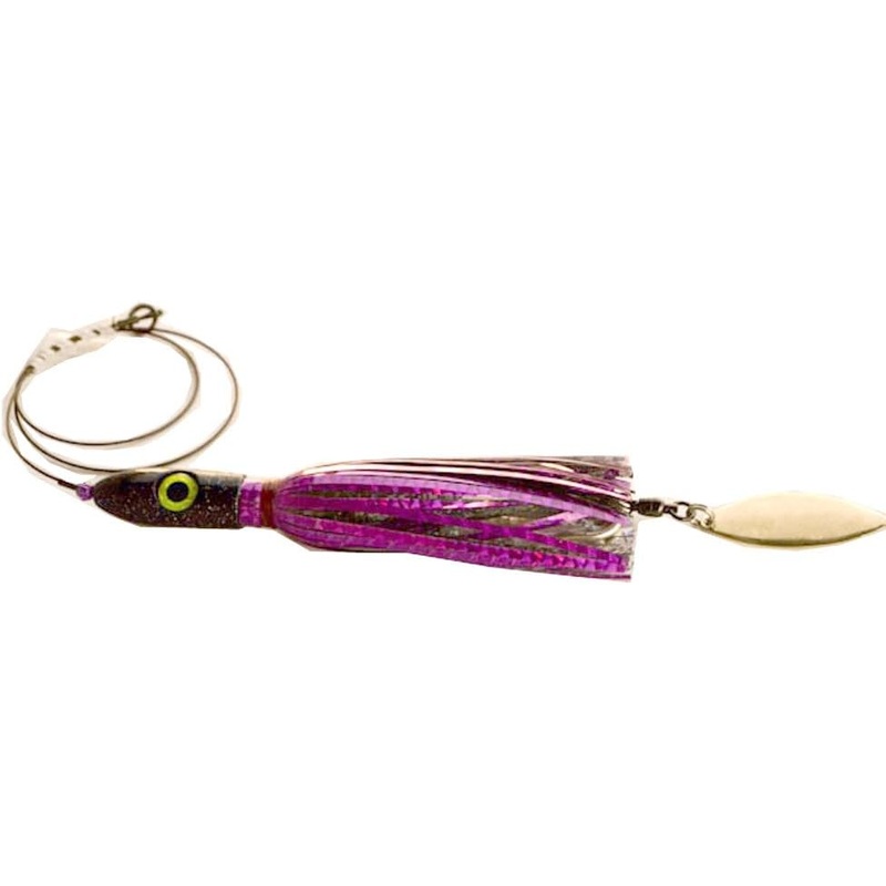 Blue Water Candy Jag-A-Hoo Fishing Rig, 8 oz, Red/Black – Cable