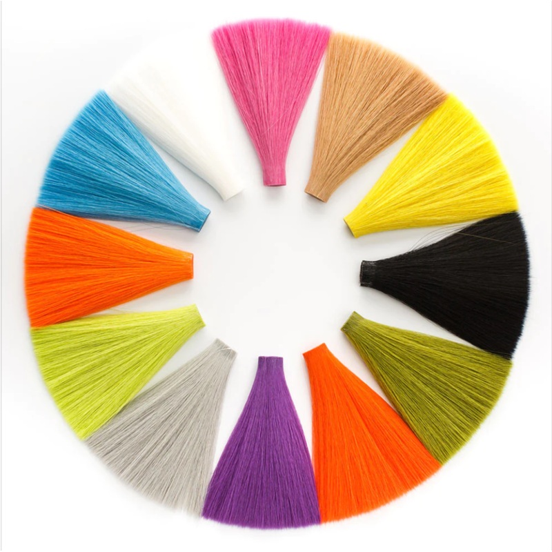 Fish Skull Faux Bucktail White