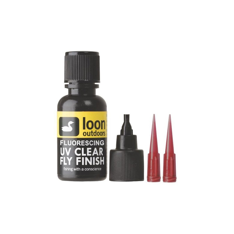 Loon Fluorescing UV Clear Fly Finish 0.5 OZ Bottle