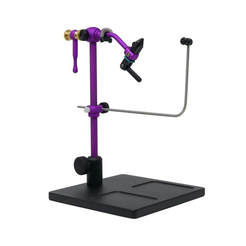 Renzetti – Traveler Vise  Limited Run Anodized Colors Purple anodized finish 66 Pedestal Base