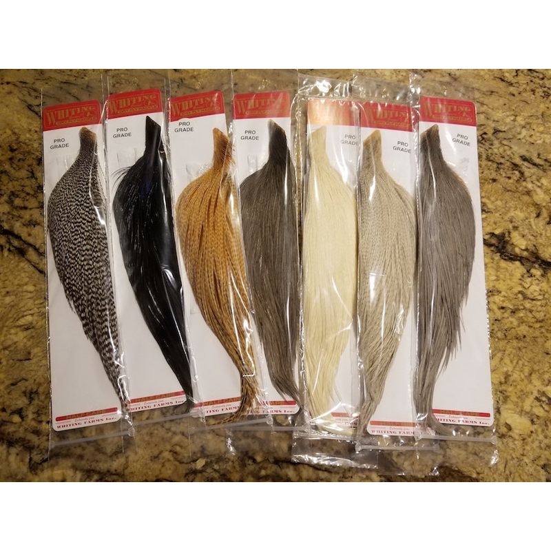 Whiting Farms Pro Grade 1/2 Cape Grizzly