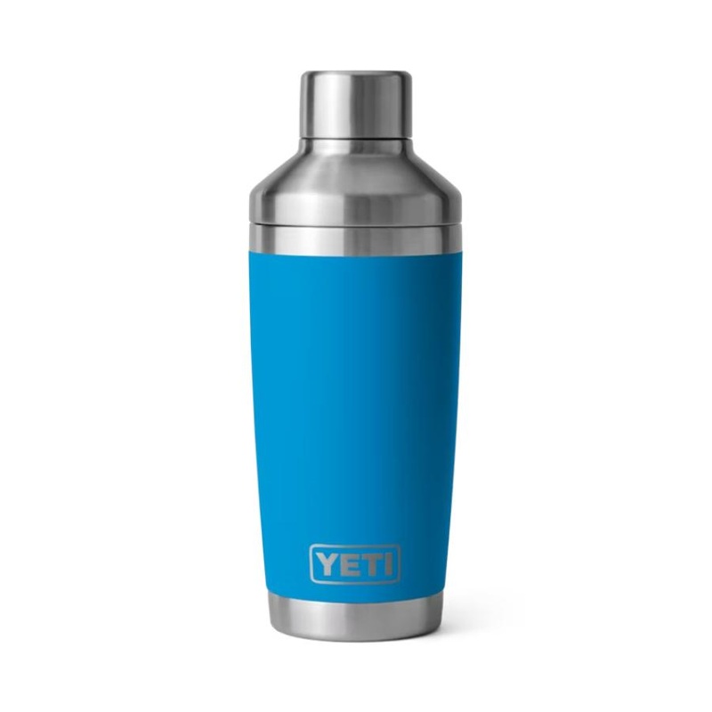 YETI RAMBLER 20 OZ COCKTAIL SHAKER BIG WAVE BLUE