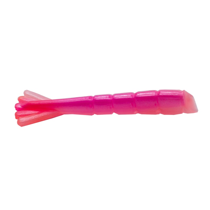 BnR Tackle Steelhead Scampi 3 inch Scented Soft Plastic 8 pack Cerise