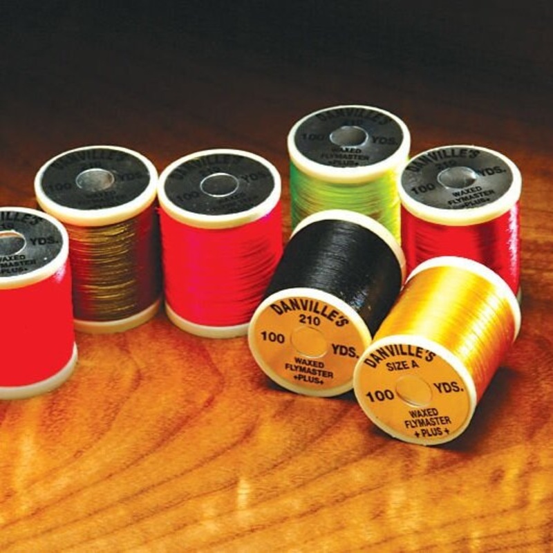 Danville Flymaster Plus Waxed Thread 210 Denier Black