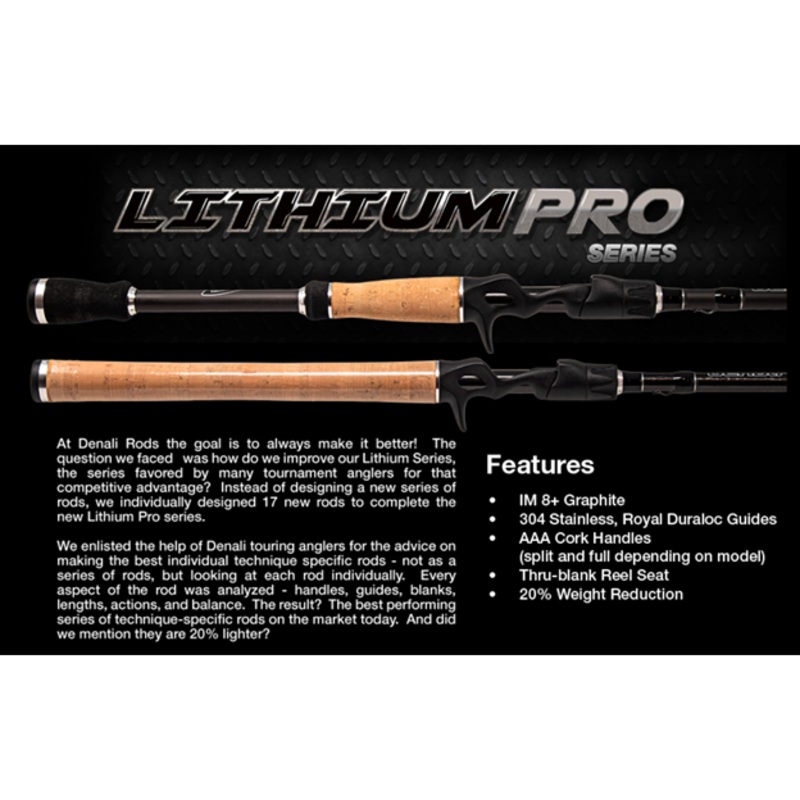 DENALI RODS LITHIUM PRO SERIES LP743WJ