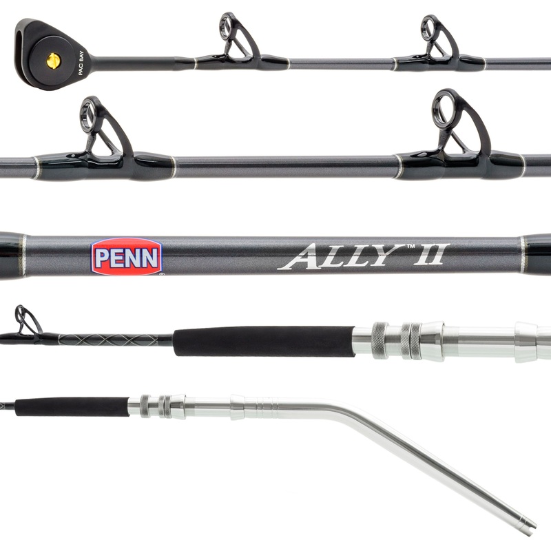 Penn Ally II ALLYBWII80250C60DD Deep Drop Boat Rod 6′ 2pc