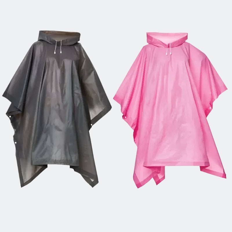 Anko Heavy Duty Poncho( Rain Coat) One Size Grey