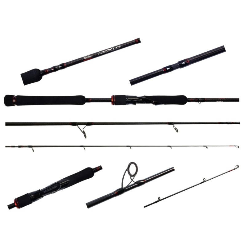 Jigging World Nexus 2.0 Travel Spinning Rods JW-NEX703S-M