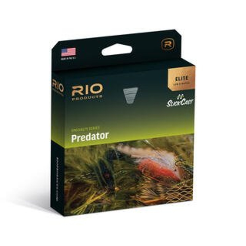 RIO Elite Predator Fly Line (Gray/Camo/Yellow/Beige) (Float/1ips/2ips) WF6F/H/I