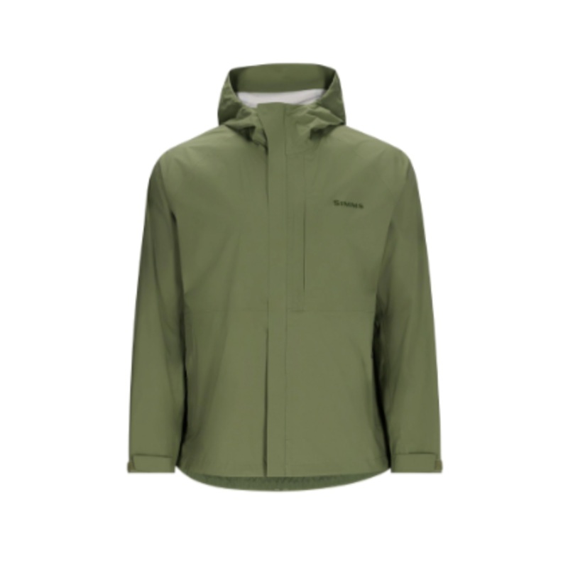 Simms M’s Waypoint Rain Jacket – Closeout Dark Clover S