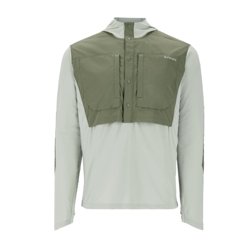 Simms Men’s Latitude BiComp Hoody Aspen Willow S
