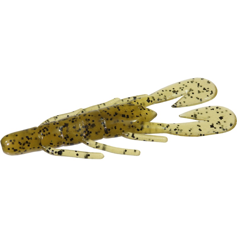 Zoom Ultra-Vibe Speed Craw – 4.25 Inch Amber Black 4.25 inch – 10 pack