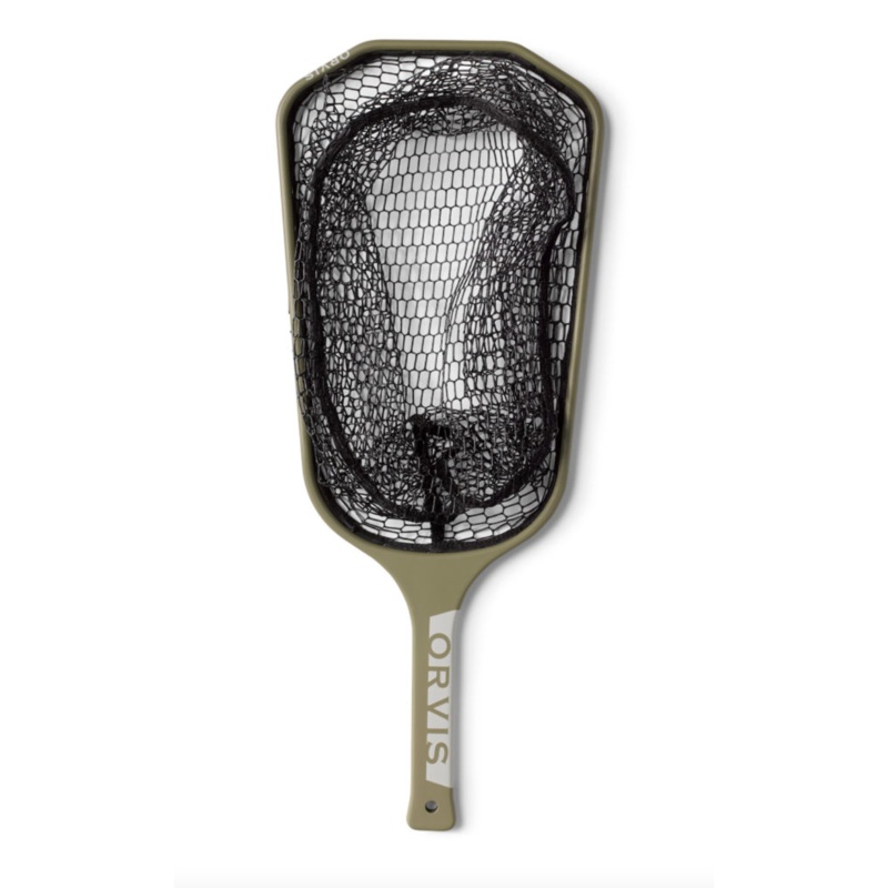 Orvis Wide-Mouth Hand Net – Dusty Olive