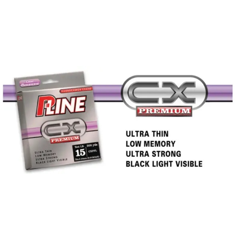 P-Line CX Premium Line-Clear Fluorescent (300 YD) 4 lb*