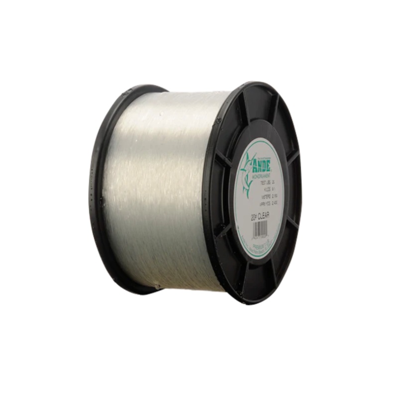 ANDE PREMIUM MONO LINE 1/8LB SPOOL CLEAR 6LB (925)