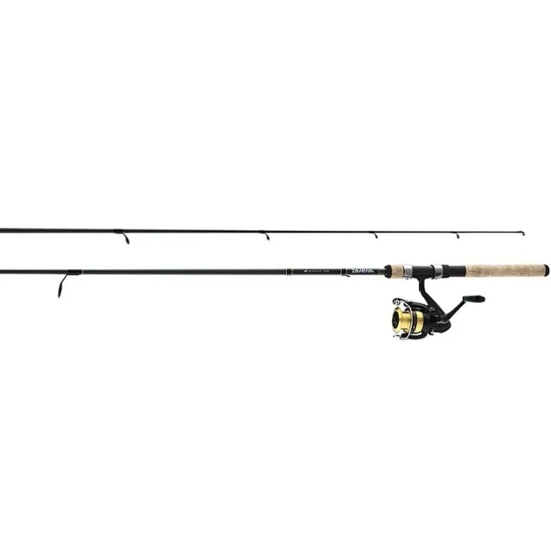 DAIWA D-SHOCK SPINNING COMBO W/ LINE DSK20-B/F602ML-8C