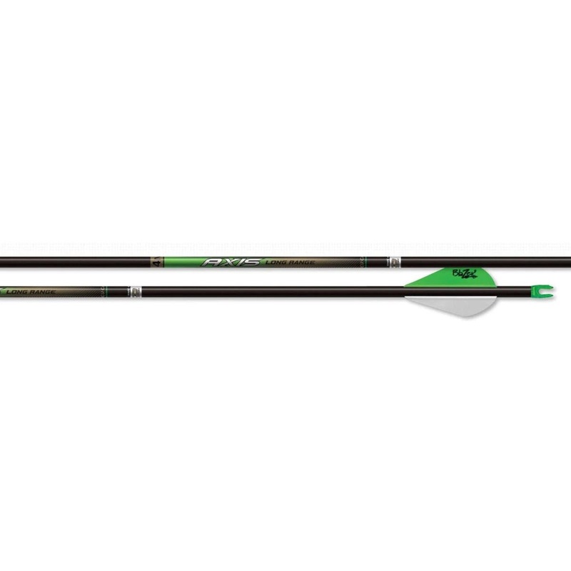 Easton Axis Long Range 4mm Arrows Fletched 250 .03