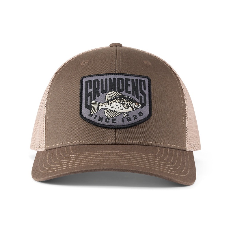 Grundens Crappie Patch Trucker “Driftwood”