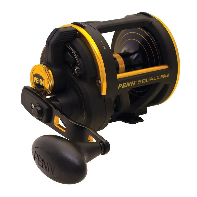 PENN SQUALL LEVER DRAG CONVENTIONAL REEL SQL16VS 2-SPEED