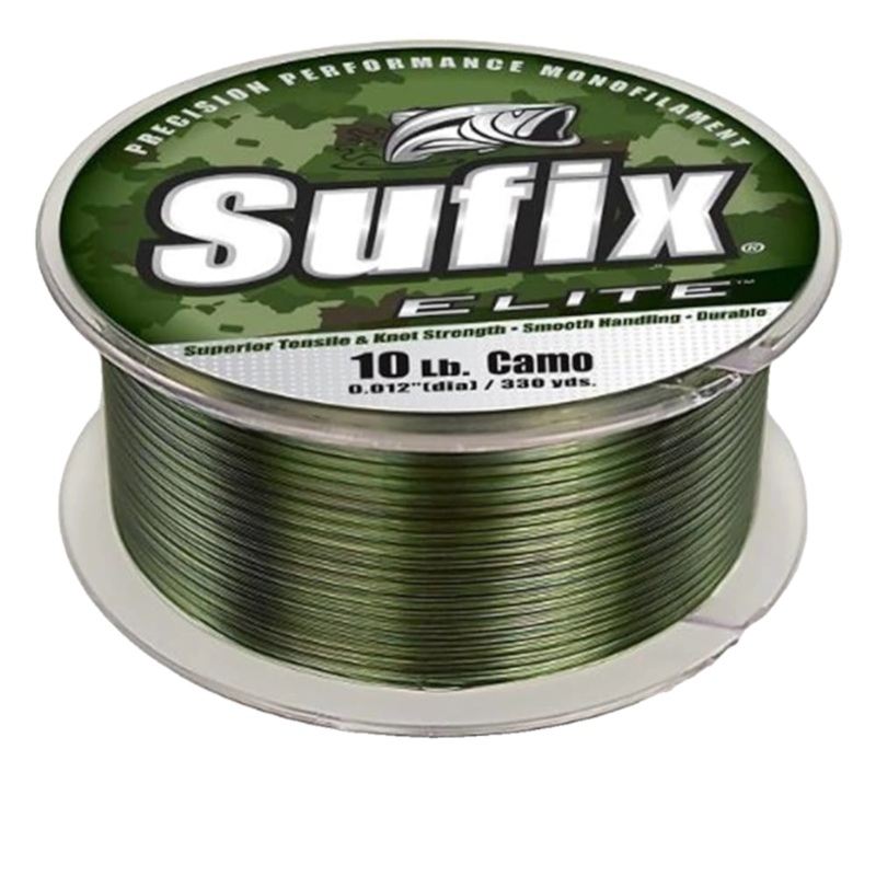 Sufix Siege Monofiliment Line 10lb, 330yds Camo