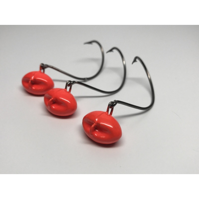Tangerine Flounder Jigs 1/4oz